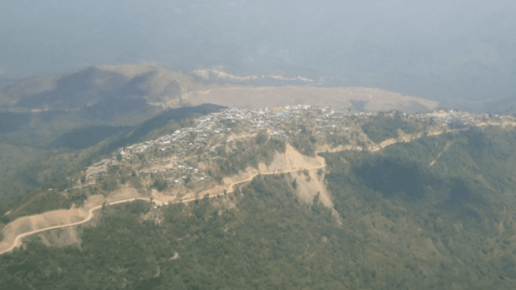 areal view of lungwa village